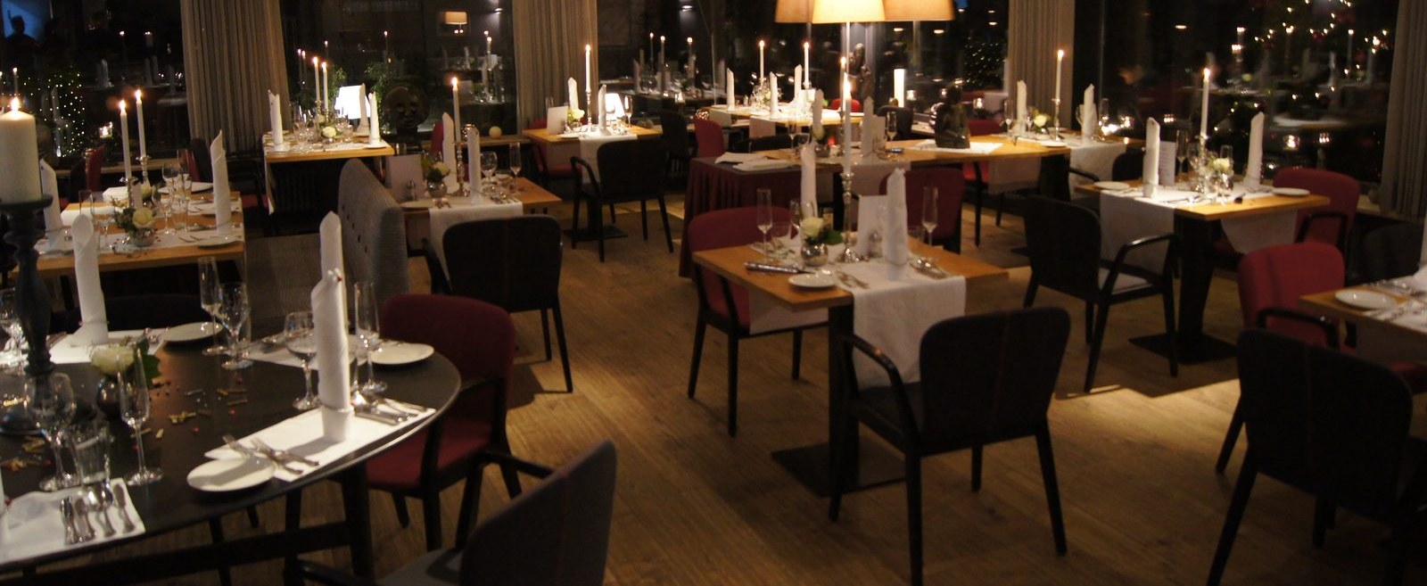 Restaurant Felderbock – Ambiente bei Kerzenlicht